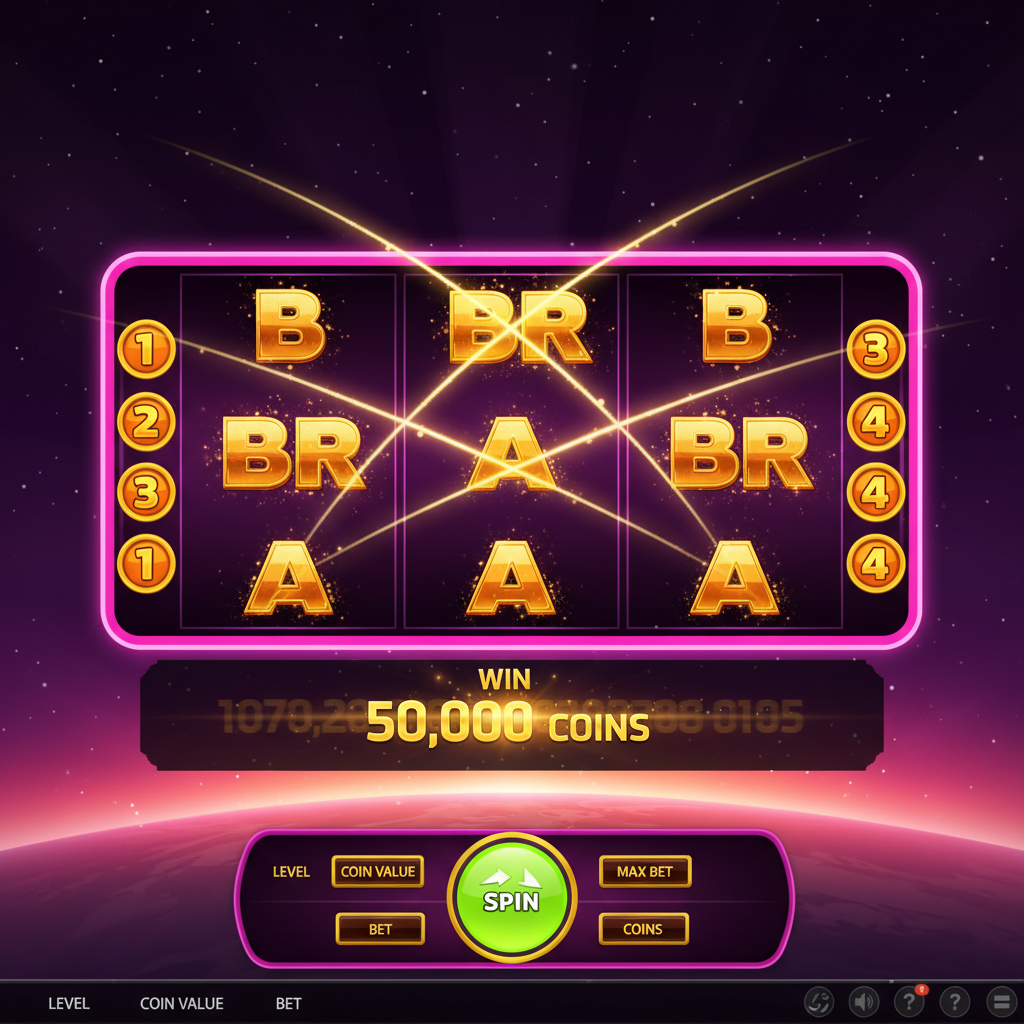 Starburst spelautomat visar en vinnande kombination med glödande ädelstensymboler och stjärneffekter